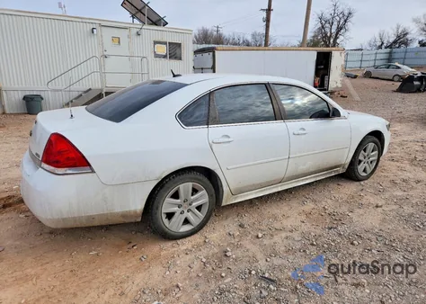 2011 Chevrolet Impala Ls from USA, damaged, VIN 2G1WF5EK7B1158237